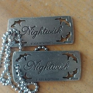 Nightwish Dogtags by Alchemy Gothic